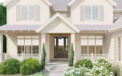 Modern Farmhouse House Plan #1935-00022 Elevation Photo