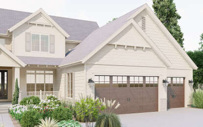Modern Farmhouse House Plan #1935-00022 Elevation Photo