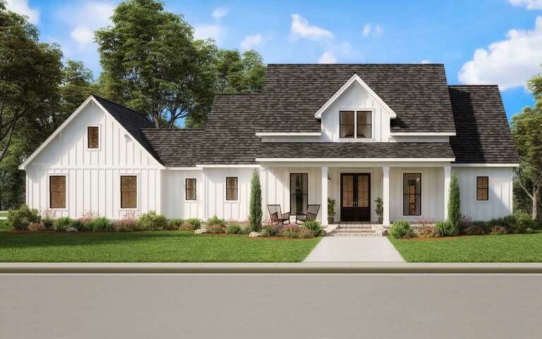 House Plan House Plan #32386 Front Elevation 