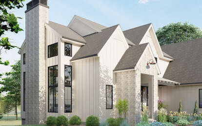 Modern Farmhouse House Plan #1935-00025 Elevation Photo