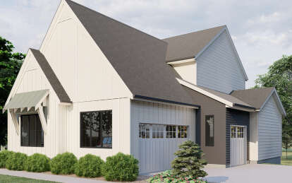 Modern Farmhouse House Plan #1935-00025 Elevation Photo