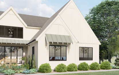 Modern Farmhouse House Plan #1935-00025 Elevation Photo