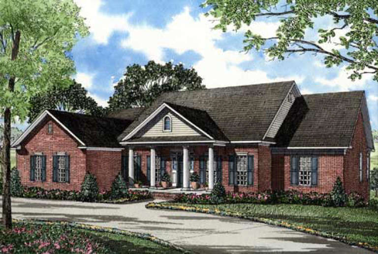 House Plan House Plan #3239 Front Elevation