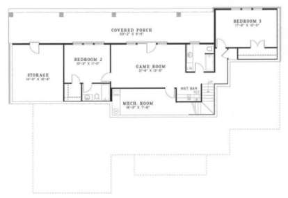 Basement for House Plan #110-00125