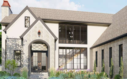 Modern Farmhouse House Plan #1935-00028 Elevation Photo