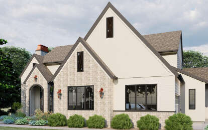 Modern Farmhouse House Plan #1935-00028 Elevation Photo