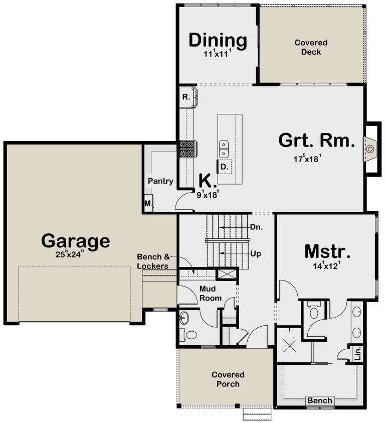 House Plan House Plan #32393 Drawing 1