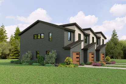 Contemporary House Plan #2559-01068 Elevation Photo