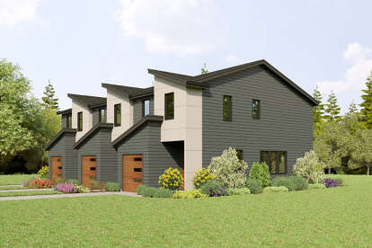 Contemporary House Plan #2559-01068 Elevation Photo