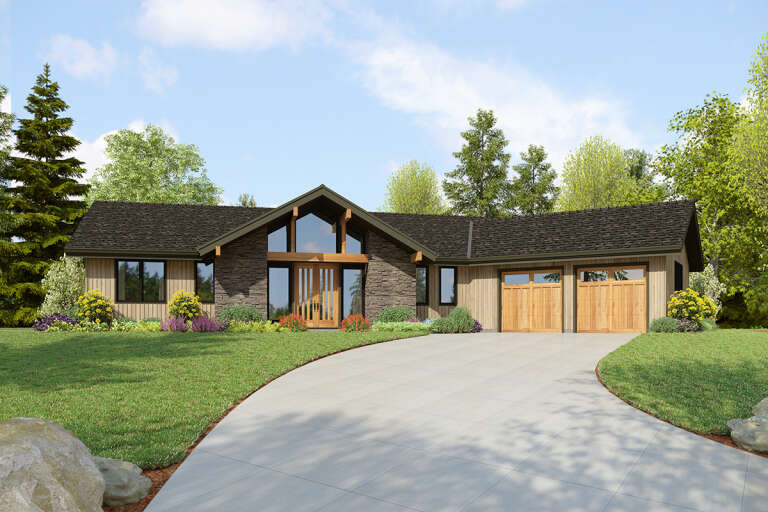House Plan House Plan #32396 Front Elevation 