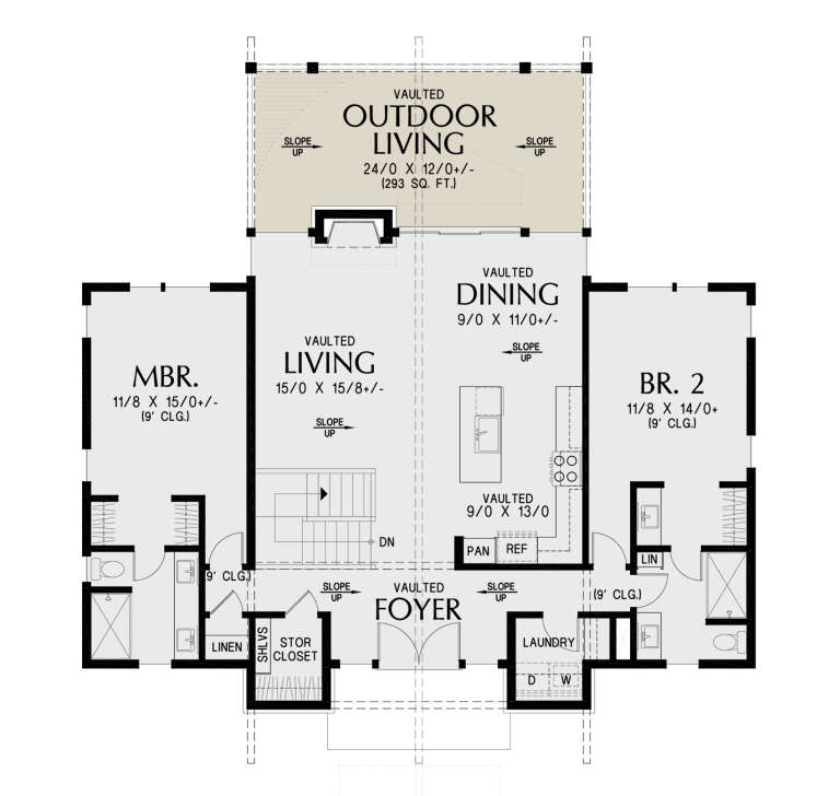 House Plan House Plan #32397 Drawing 1