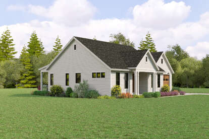 Modern Farmhouse House Plan #2559-01071 Elevation Photo