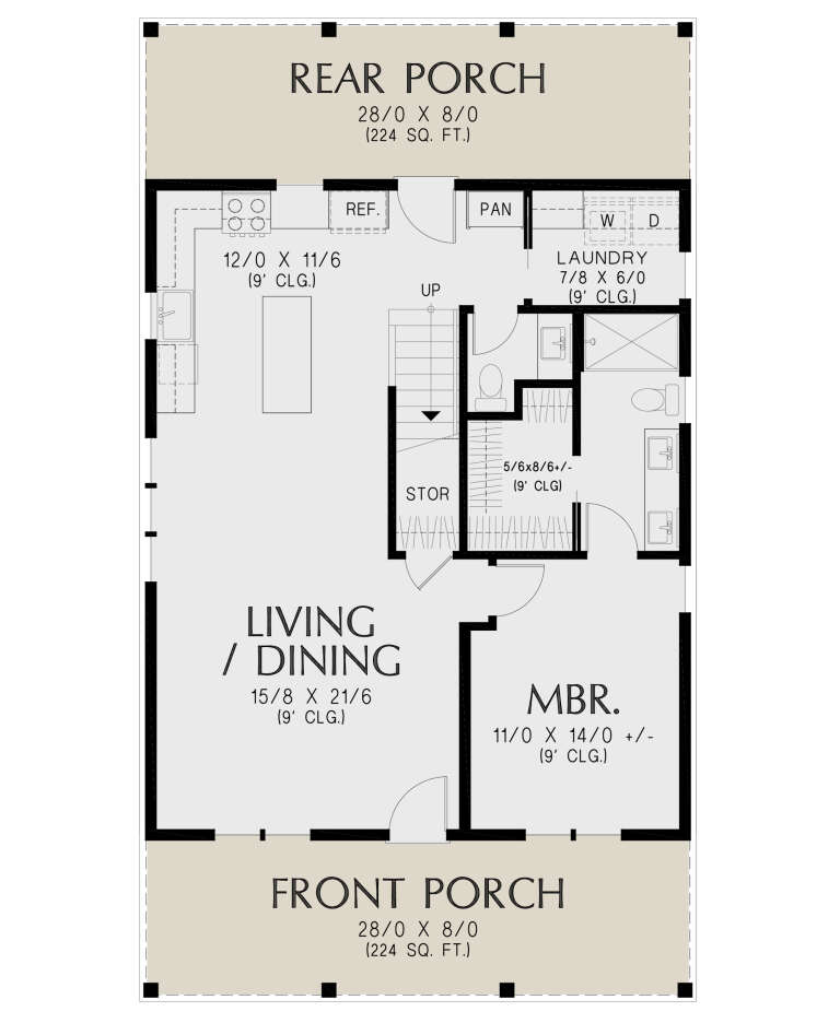 House Plan House Plan #32399 Drawing 1