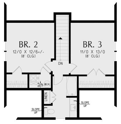 Second Floor for House Plan #2559-01072