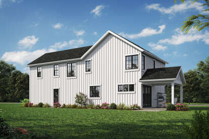Modern Farmhouse House Plan #2559-01073 Elevation Photo