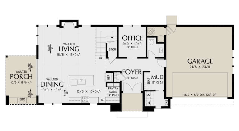 House Plan House Plan #32403 Drawing 1