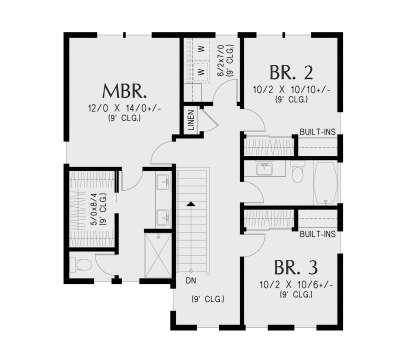 Second Floor for House Plan #2559-01077