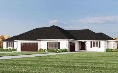 Traditional House Plan #5032-00329 Elevation Photo