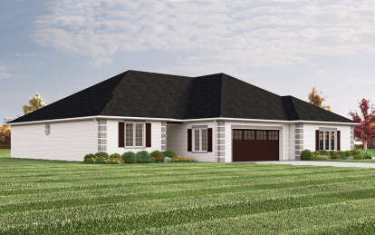 Traditional House Plan #5032-00329 Elevation Photo