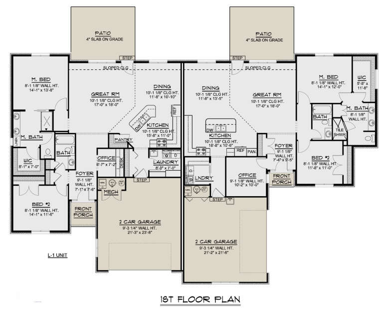 House Plan House Plan #32406 Drawing 1