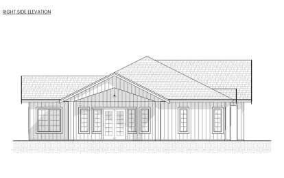 Modern Farmhouse House Plan #2452-00002 Elevation Photo