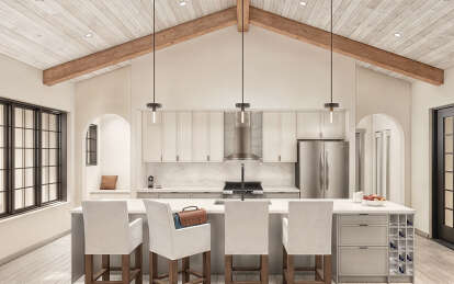 Modern Farmhouse House Plan #2452-00002 Additional Photo