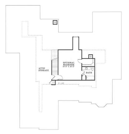 Second Floor for House Plan #110-00127