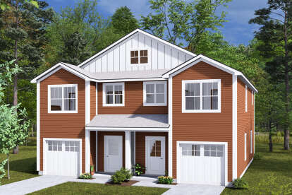 Traditional House Plan #4848-00443 Elevation Photo