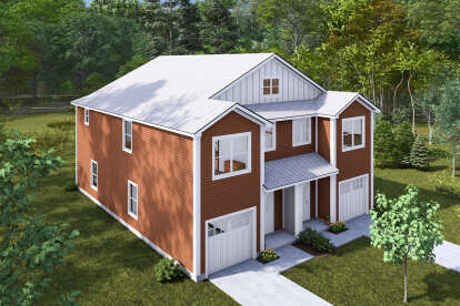 Traditional House Plan #4848-00443 Elevation Photo