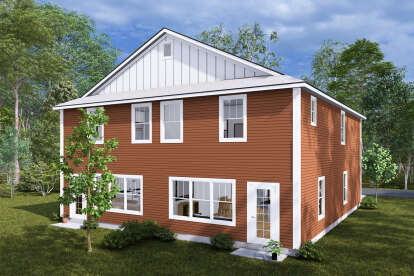Traditional House Plan #4848-00443 Elevation Photo