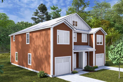 Traditional House Plan #4848-00443 Elevation Photo