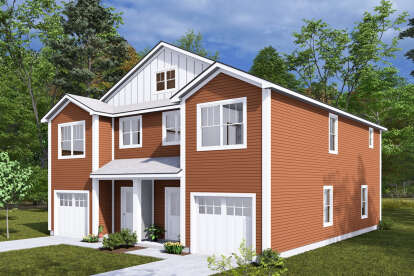 Traditional House Plan #4848-00443 Elevation Photo