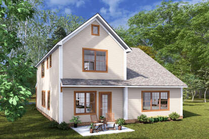 Country House Plan #4848-00444 Elevation Photo