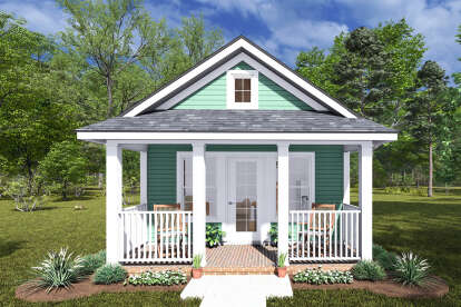 Cottage House Plan #4848-00445 Elevation Photo