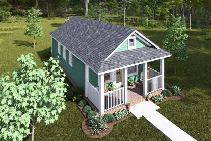 Cottage House Plan #4848-00445 Elevation Photo