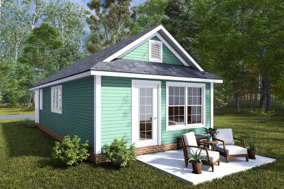 Cottage House Plan #4848-00445 Elevation Photo