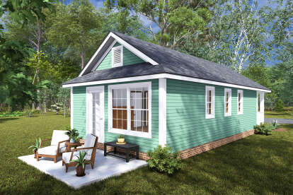 Cottage House Plan #4848-00445 Elevation Photo
