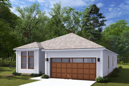Modern House Plan #4848-00447 Elevation Photo