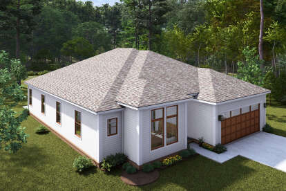 Modern House Plan #4848-00447 Elevation Photo