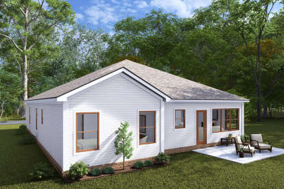 Modern House Plan #4848-00447 Elevation Photo