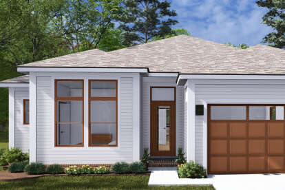 Modern House Plan #4848-00447 Elevation Photo