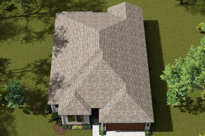 Modern House Plan #4848-00447 Elevation Photo