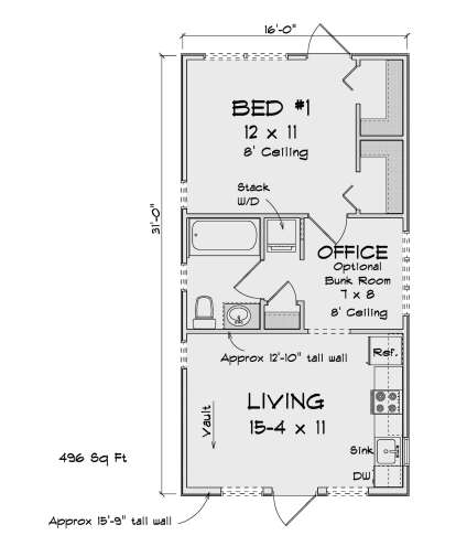 Main Floor  for House Plan #4848-00448
