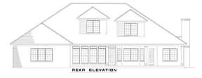 Traditional House Plan #110-00128 Elevation Photo