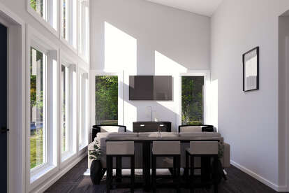 Contemporary House Plan #4848-00449 Additional Photo