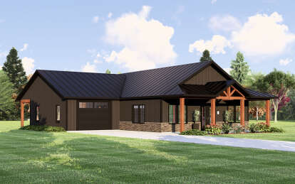 Barn House Plan #5032-00330 Elevation Photo