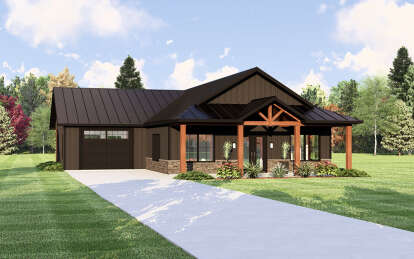 Barn House Plan #5032-00330 Elevation Photo