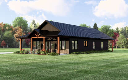 Barn House Plan #5032-00330 Elevation Photo