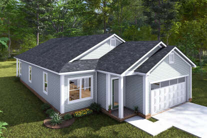 Traditional House Plan #4848-00451 Elevation Photo