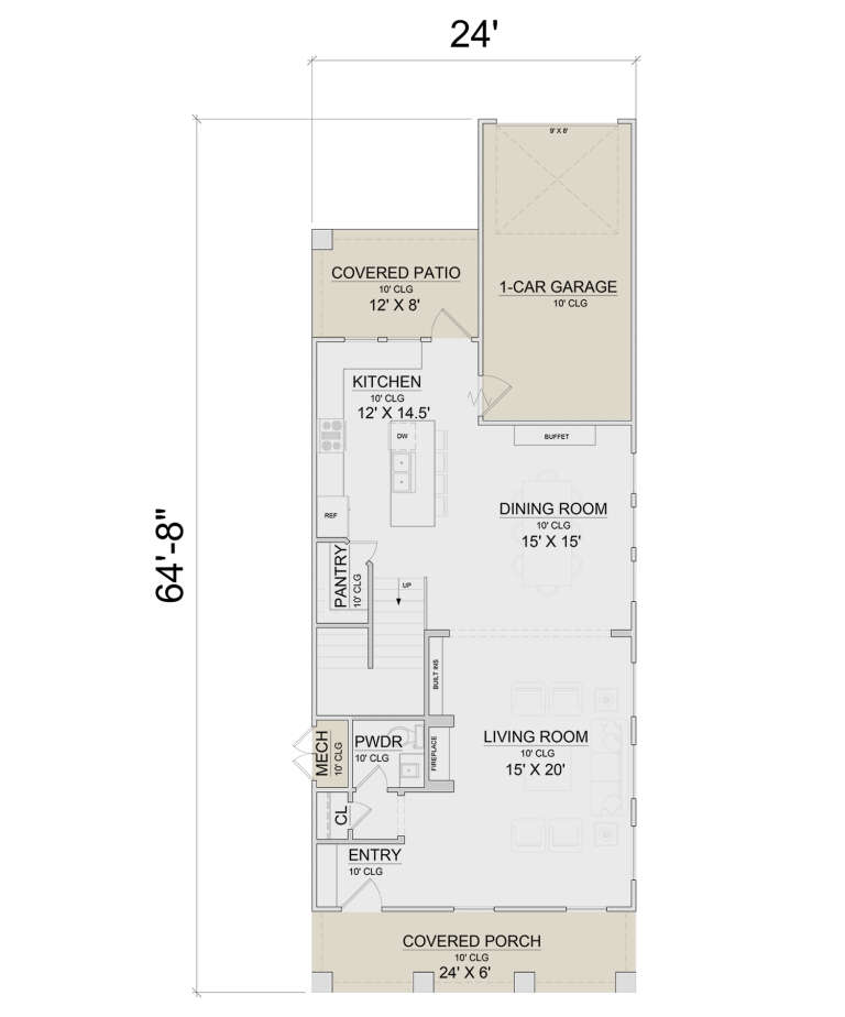 House Plan House Plan #32425 Drawing 1